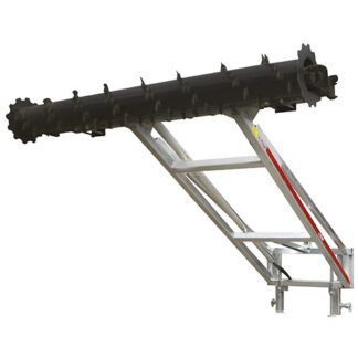 Siloarm mit Fräswalze