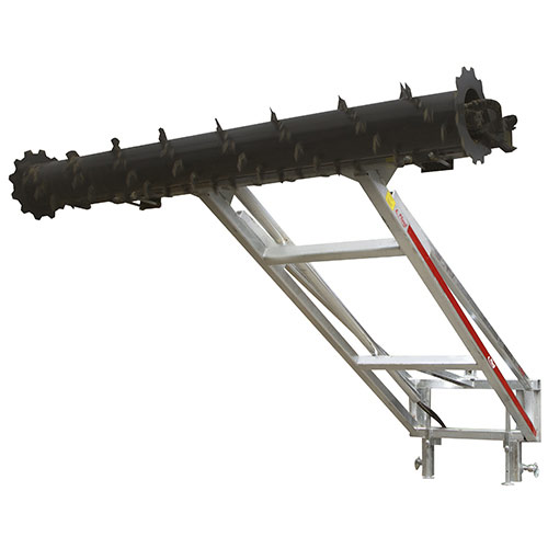 Siloarm mit Fräswalze