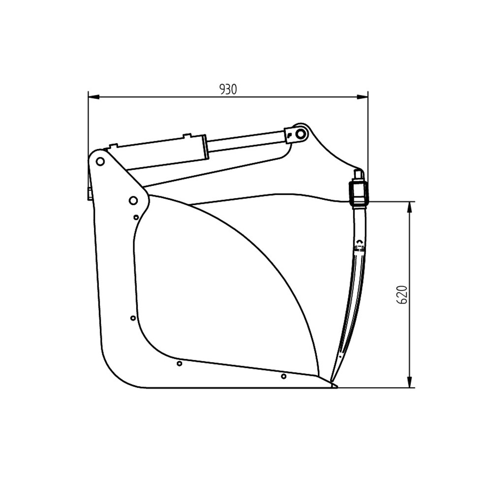 Dung- und Silagegreifschaufel – Bild 5