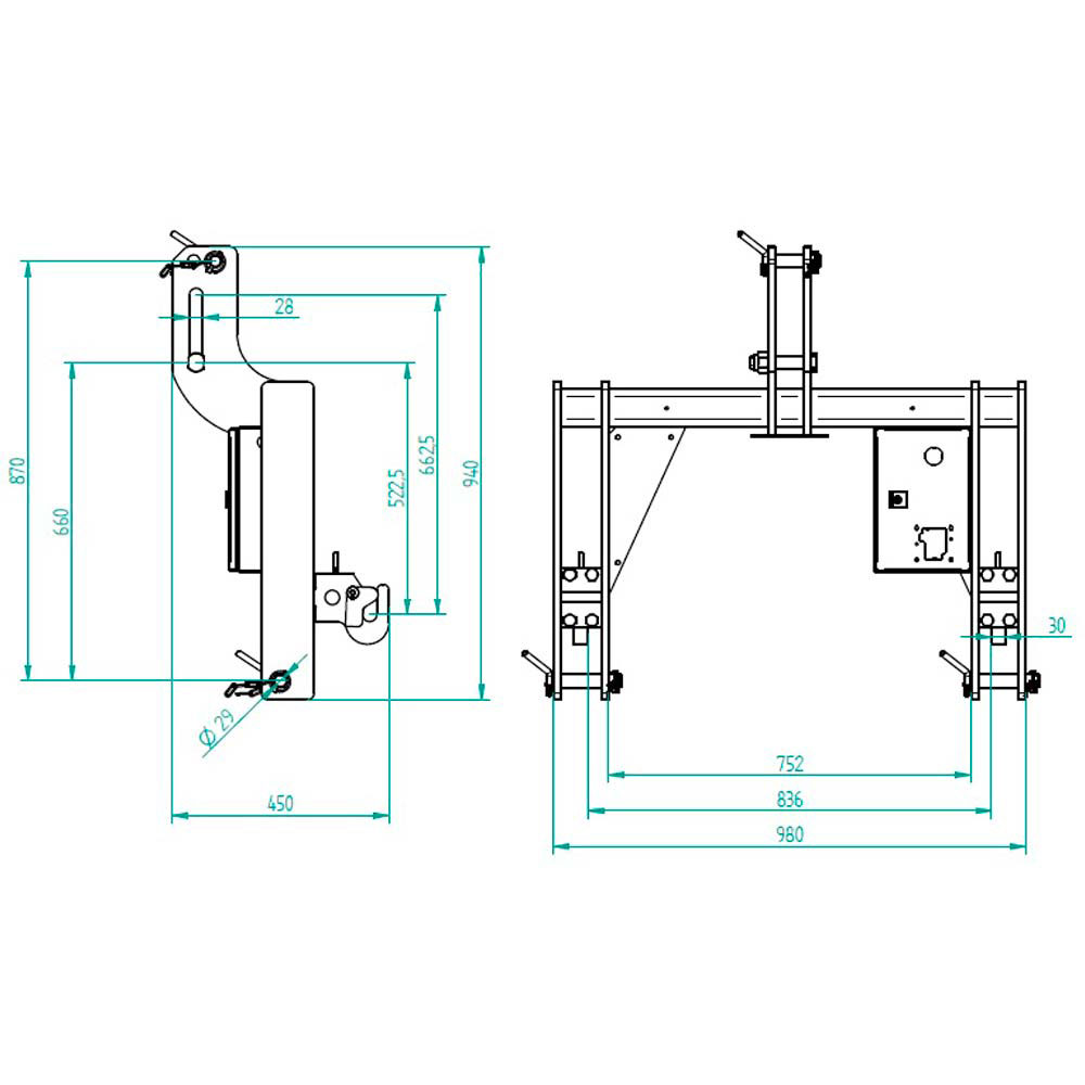 Dreipunktwaage »Fliegl Digital« – Bild 4