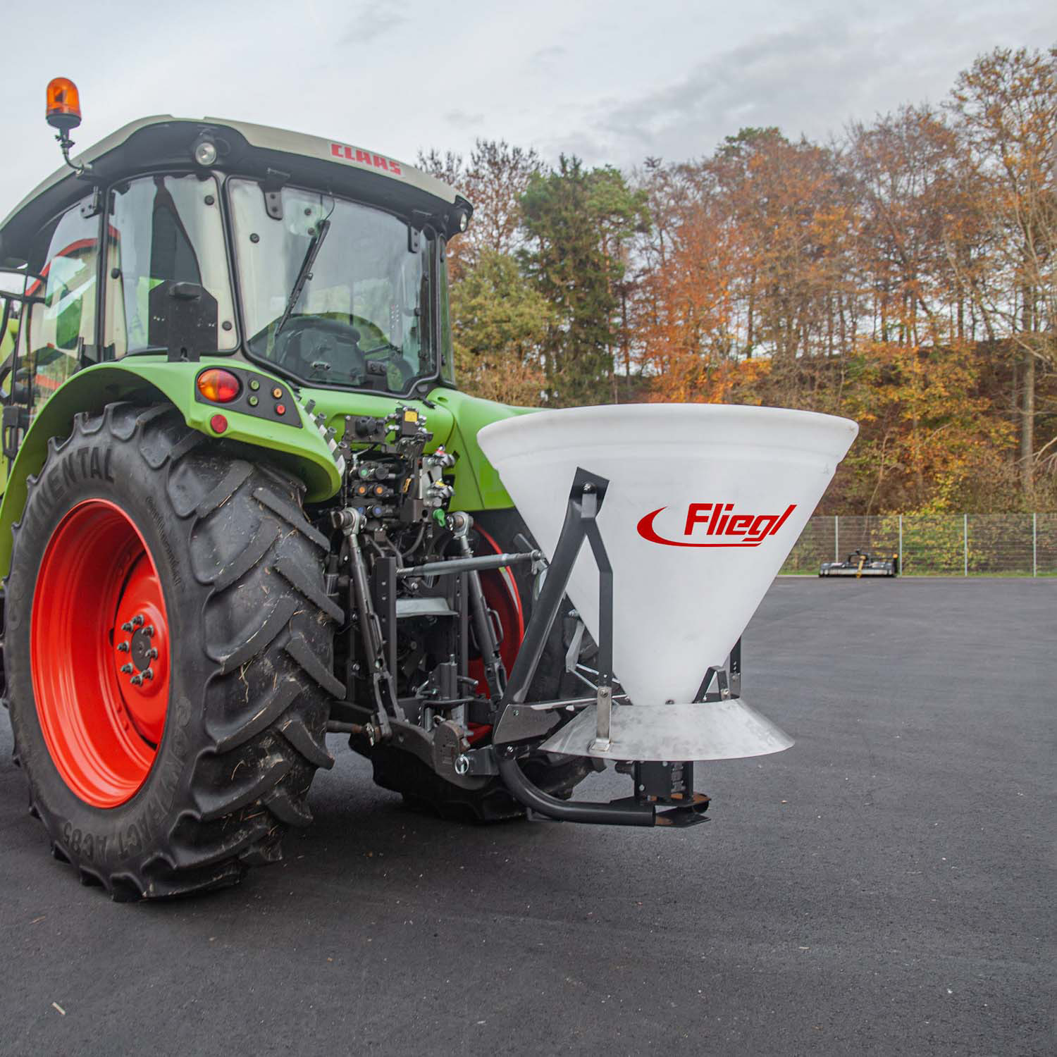 Salz- und Düngerstreuer mit Kunststoffbehälter – Bild 4