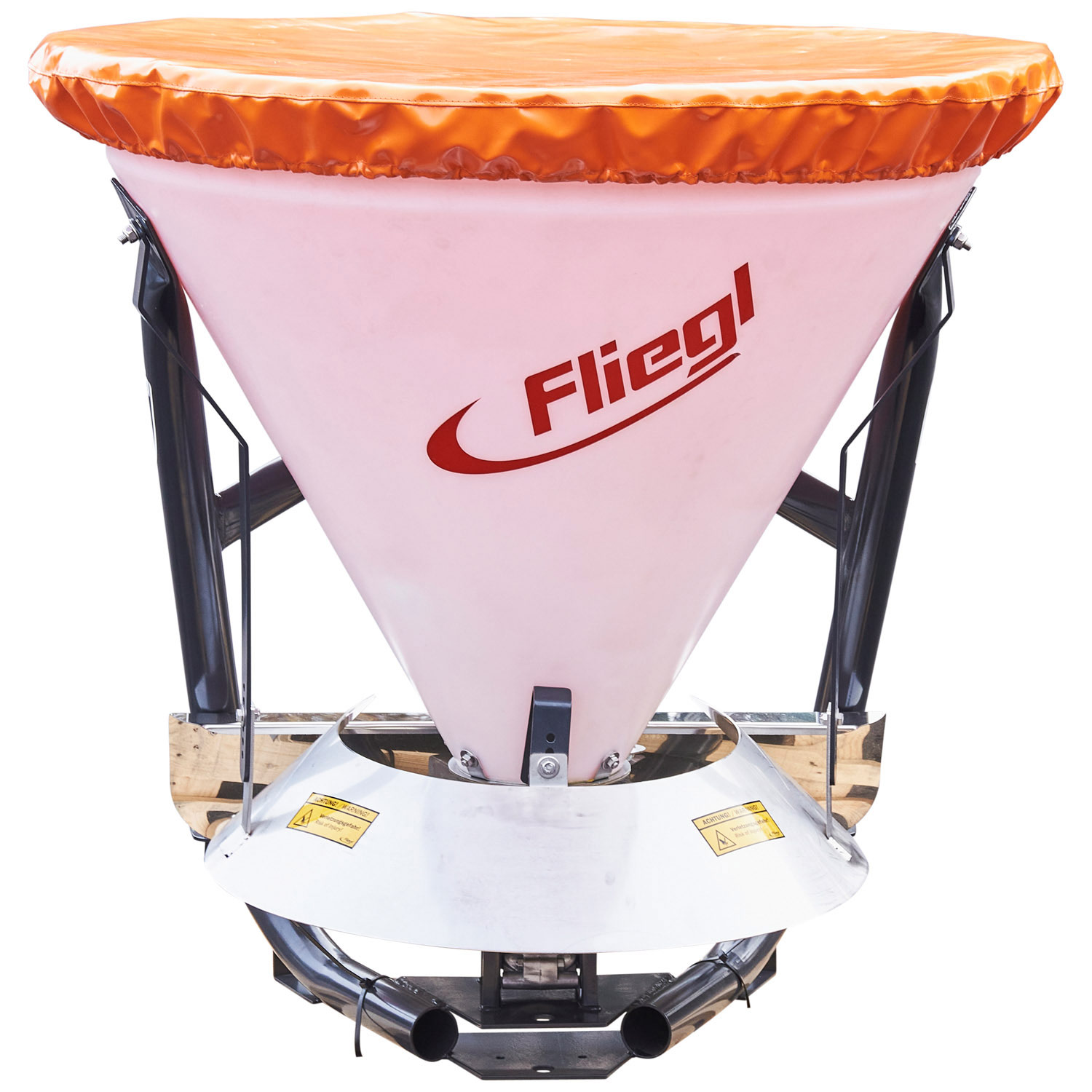 Salz- und Düngerstreuer mit Kunststoffbehälter