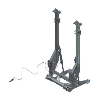 4-Punk-Hydraulik komplett / leichte Ausführung