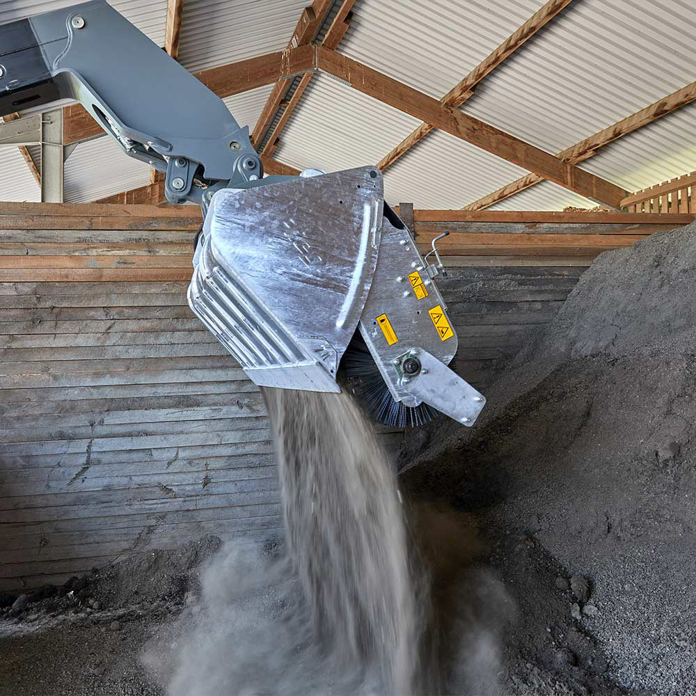 Kehrmaschine »PowerPro« inkl. Schwergutsschaufel – Bild 4