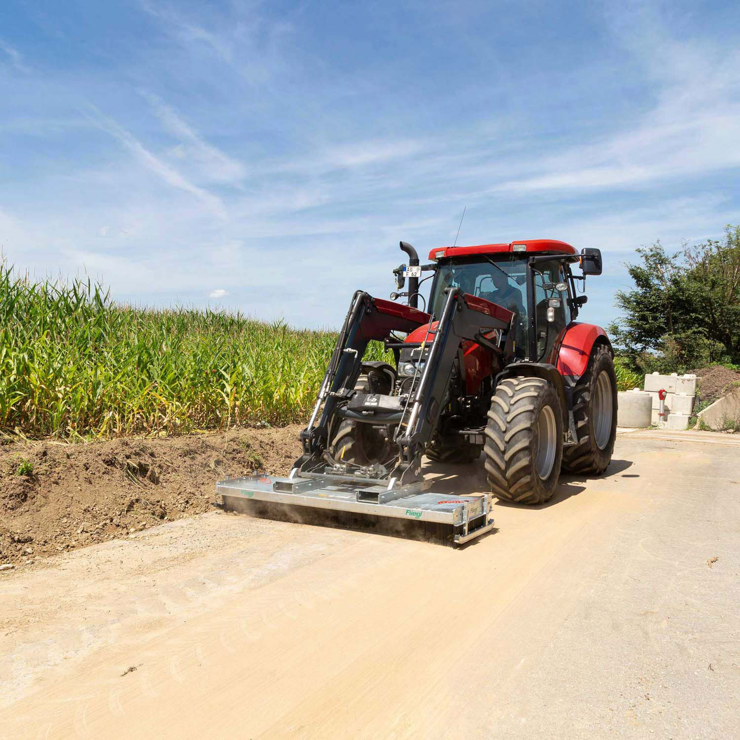 Kehrbesen »Löwe« mit Anfahrtsrollen – Bild 5