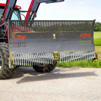 Siloschiebeschild mit Rotorverteiler