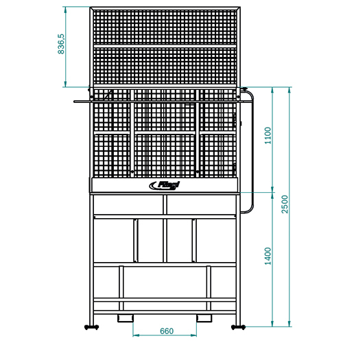 Arbeitsbühne »Maxi« / Einstieg seitlich – Bild 6
